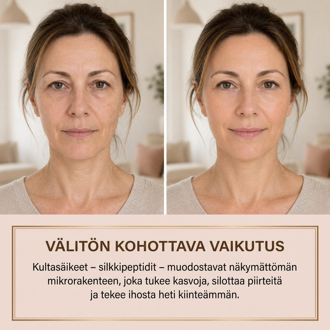 Ennen ja jälkeen – välitön kohottava vaikutus